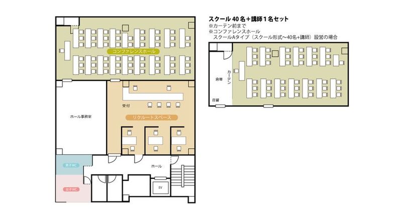 Conference Hall+Recruit Space - 名古屋コンファレンスホール名駅