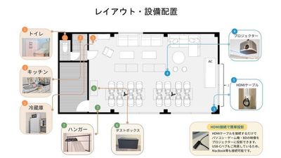 レイアウト - MINATO HUB 浜松町の間取り図