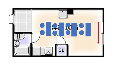 《VILLENT難波》 《VILLENT難波２０１》の間取り図