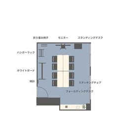 セカンドオフィス 【オープン価格】竹橋駅3分・大手町7分｜清潔な完全個室会議室の間取り図