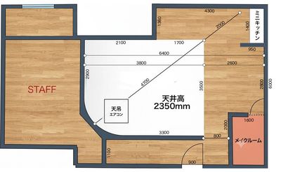 スタジオ間取り図 - LOOP HAKATA 101STUDIO LOOP HAKATA101STUDIOの間取り図