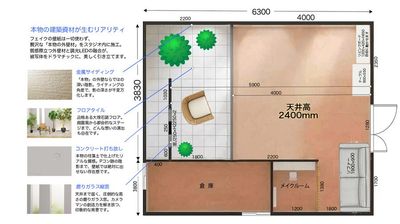 LOOP HAKATA LED STUDIOの間取り図