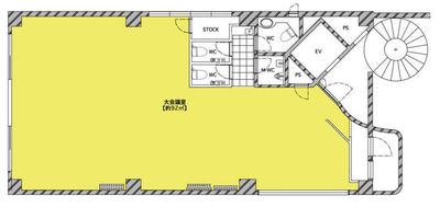 ワンフロア貸し切りになります。 - 貸会議室２４大宮 フロア貸切プランの間取り図