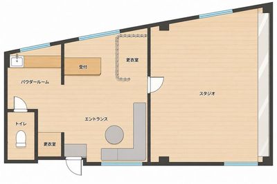 BEWITNESS mino(ビーウィットネス ミノ) 【フィットネススタジオ】BEWITNESS minoの間取り図