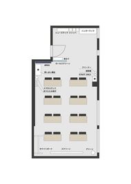 Noyura Space 平塚駅前店 【多目的貸し会議室】JR平塚駅 徒歩1分の間取り図