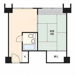 和室付きでゆったりできます。 - 新大阪駅の東口10秒のレンタルスペース/会議室【SS新大阪】 SS新大阪1012 |  WiFi備品全無料貸出の多目的室の間取り図