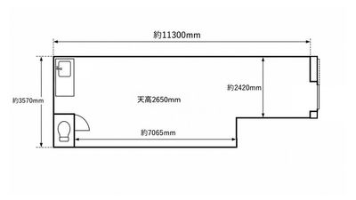 【Port Lounge 東神奈川駅前】 Port Lounge 東神奈川駅前の間取り図