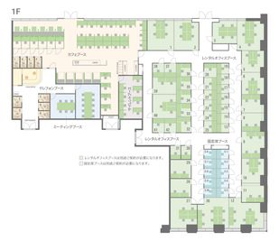 BIZcomfort札幌 10名用会議室の間取り図