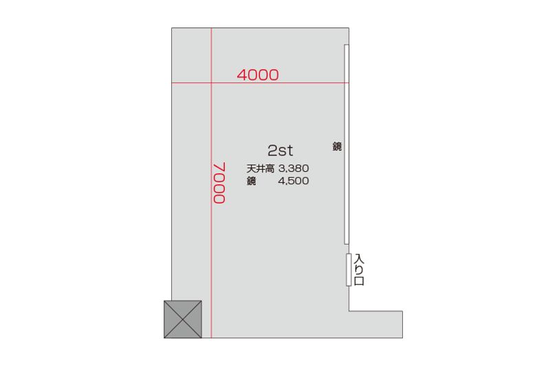 ２st - レンタルスタジオ　STUDIO BUZZ 本八幡