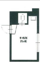 JK Room 新宿永谷タウンプラザ５０２ 貸会議室の間取り図