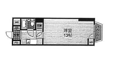 【新大阪】レンタルスタジオカベリの間取り図