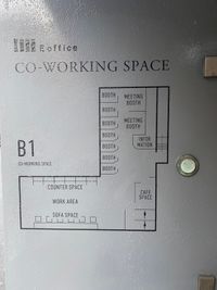 CO-WORKINGSPACE EXPRESSION 個室ワークブース　1の間取り図