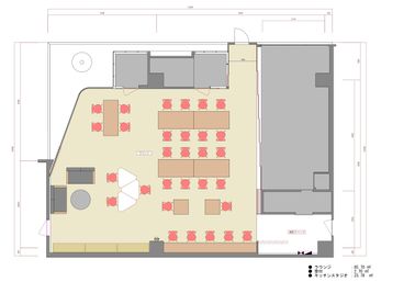 【閉店】TIME SHARING マチノマ大森 キッチンスタジオ TIME SHARING WORK【2】の間取り図