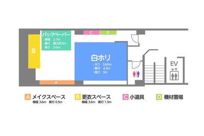 BUZZ PICT赤坂 (旧バズスタ) 必要なのは『マイカメラ』だけ！の間取り図