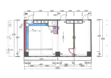 アンティーク撮影スタジオunikk【田町STUDIO】 自然光◎本物のアンティークに囲まれた国内随一の書斎スタジオの間取り図