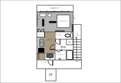 レンタルスペースＵＧＤ Rental space UGD 日本橋の間取り図