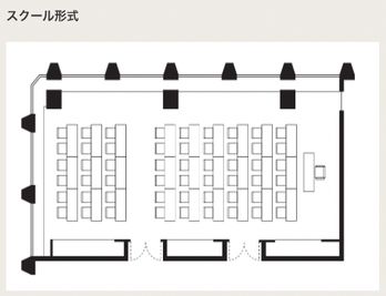 コンファレンススクエア エムプラス ミドル1+2　10階の間取り図