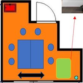 たくすぺ会議室★池袋駅徒歩１分！駅近・やすい・多目的・飲食可★ 気軽に使える多目的レンタルスペース♡の間取り図