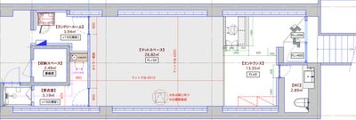 CARPE DIEM STUDIO レンタルスタジオの間取り図