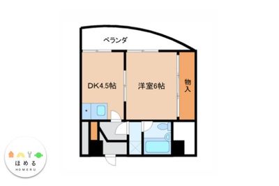 ６畳と７錠なので最大８名までご利用可能‼︎ - レンタルキッズスペースHOMERU舞鶴店 子供専門レンタルキッズスペース！５０個の知育玩具！の間取り図