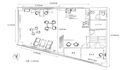 Studio Sweets box 鶯谷 【商用利用】ジェリービーンズ【多目的スタジオ】の間取り図