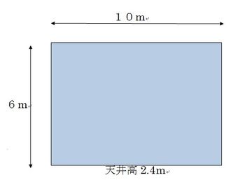 THビル2階Aルーム 多目的スペース（会議室、セミナールーム、ダンススタジオ）の間取り図