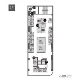 いい部屋Space中村公園店 会議室A（4人用）の間取り図