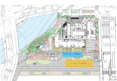 TOKYO TORCH 常盤橋タワー TOKYO TORCH Park イベントBゾーンの間取り図