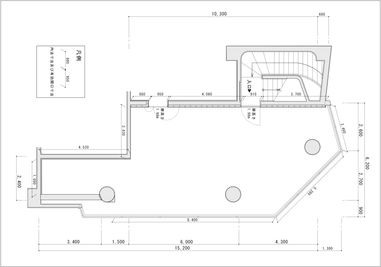 図面左のスペースは､パーテーションで仕切りをして荷物置きスペースとして活用出来ます｡また冷蔵庫も設置しています｡ - KYOYA薬院ビル2F ｢ レンタルスペース｣ ＫＹＯＹＡ　レンタルスペースⅠの間取り図