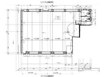 studio que sera sera バレエ専用レンタルスタジオの間取り図