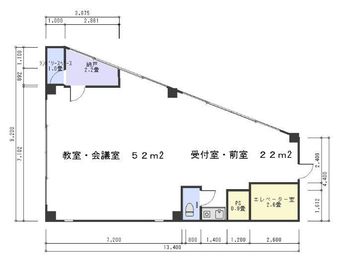 スペースコウヨウ スペースコウヨウ6階 会議室の間取り図