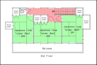 飯田屋 古民家と日本庭園『飯田屋』の間取り図