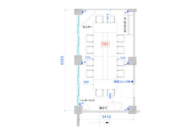 【TIME SHARING 秋葉原 和泉ビル202_図面】 - TIME SHARING 秋葉原 和泉ビル 202の間取り図