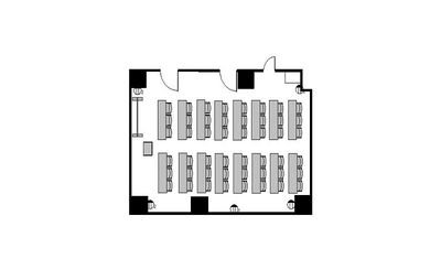 TKPスター貸会議室 飯田橋 飯田橋会議室の間取り図