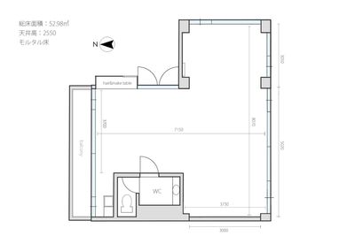 atelier obscura atelier obscura　の間取り図