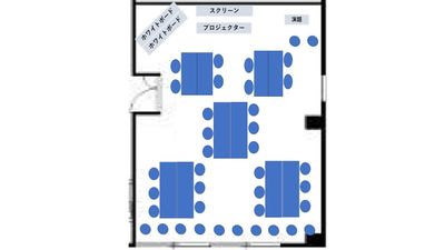 《VILLENT新宿》 《VILLENT新宿202会議室》の間取り図