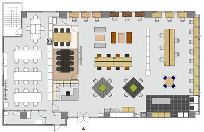 STAYUP湘南藤沢店 【TELブース①】高速Wi-Fi＆有線LAN完備！の間取り図