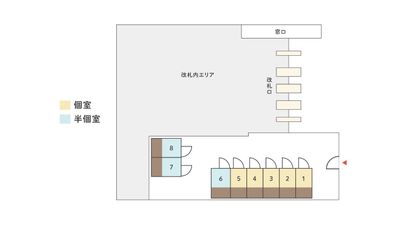 【ODAKYU RENTAL SPACE 栗平】 ODAKYU RENTAL SPACE 栗平No.3の間取り図