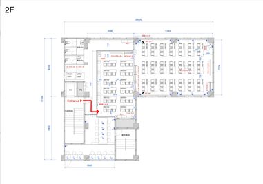 【TIME SHARING 渋谷神南2A_図面】 - TIME SHARING 渋谷神南 2Aの間取り図