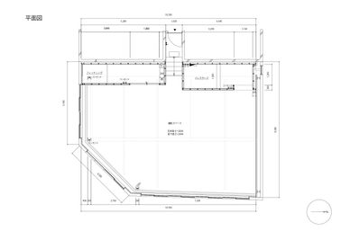 Blend Living 【Blend Living】シンプルなデザインの自然光スタジオの間取り図