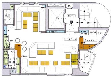 貸切パーティースペース池袋 KEIRI 貸切パーティースペース ＫＥＩＲＩの間取り図