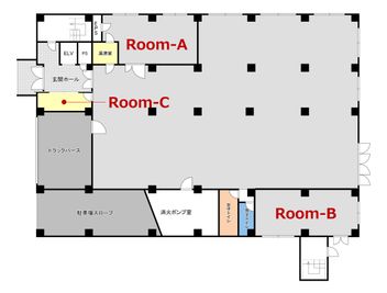 NSビル NSビル貸し会議室　Room-Bの間取り図