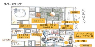 #コミンカGoburin【要町/池袋】_005 #コミンカGoburin《人数変動プラン》【要町/池袋】の間取り図