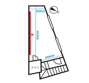 すむぞう代々木スタジオ レンタルスタジオの間取り図