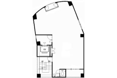 肥後橋INAビル9階 セミナールームの間取り図