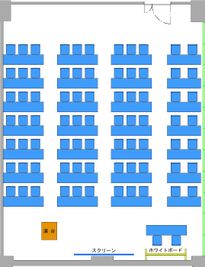 ワイム貸会議室荻窪　ご予約は00分～00分でお願いいたします。 Room Bの間取り図