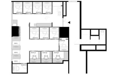 H¹Tひばりヶ丘（サテライト型シェアオフィス） ROOM X 02の間取り図