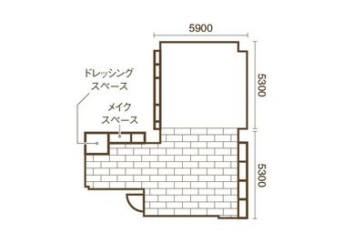 Studio BULK（スタジオバルク） 電動バンクを備えた白ホリスタジオ★天井高3.8mの間取り図