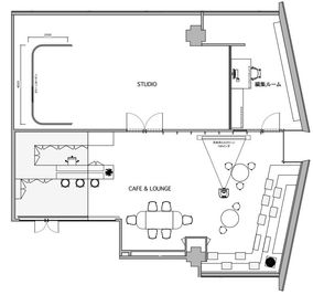 ｄスタ レンタルスペース/スタジオ/会議室/多目的スペースの間取り図