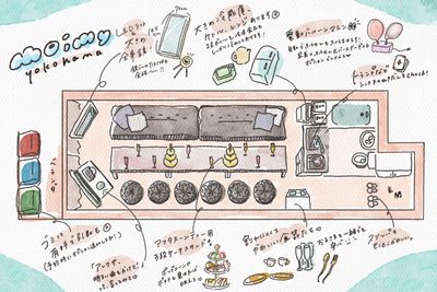 間取り図です - Moimy横浜 Moimy横浜✨洗練されたおしゃれな完全個室で楽しいパーティー✨の間取り図